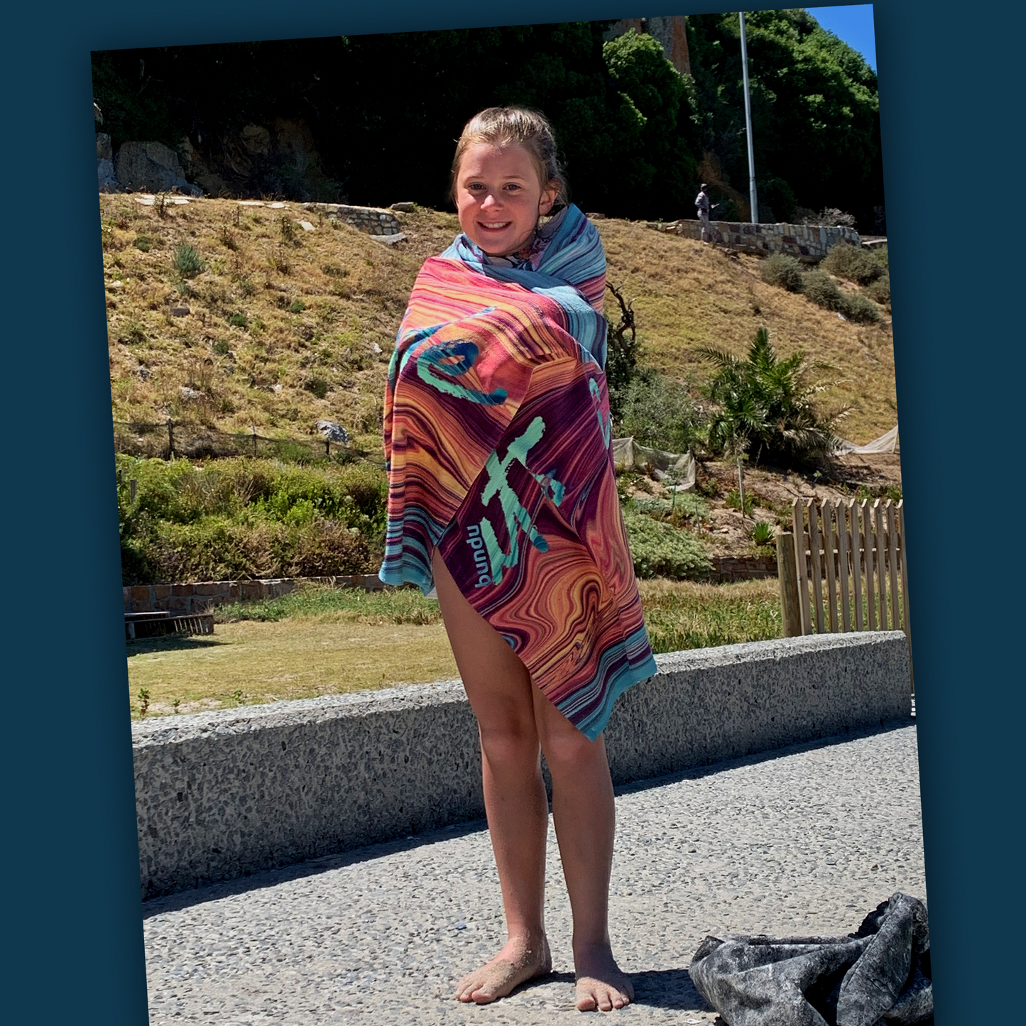 It's a lifestyle strandhanddoek, strandlaken
