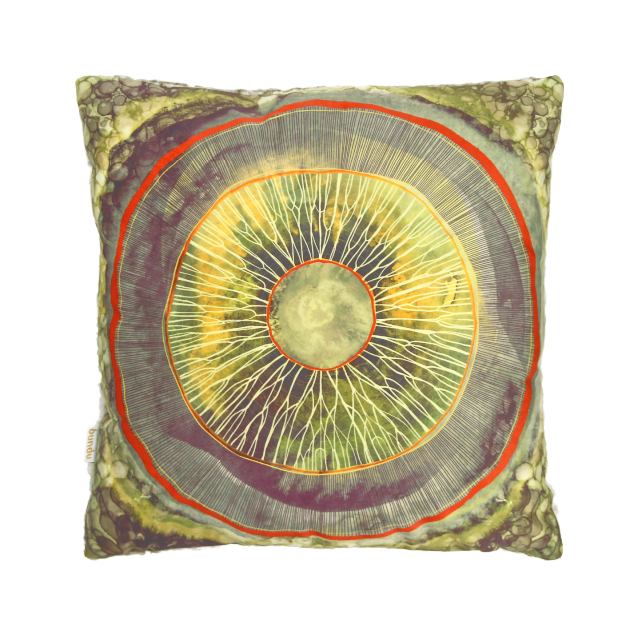 Jellyfish Kussen, met binnenkussen, 45cm x 45cm