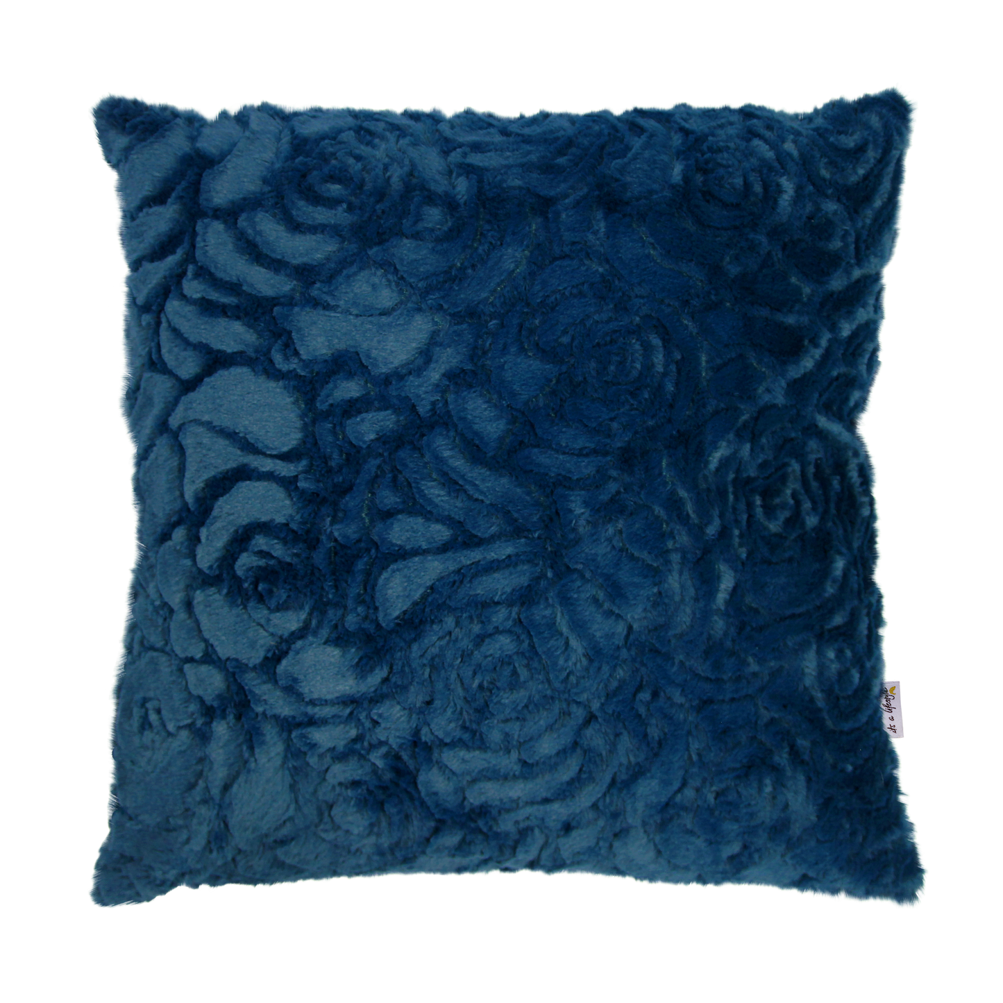 Love & let be Kussen, met binnenkussen, 45cm x 45cm