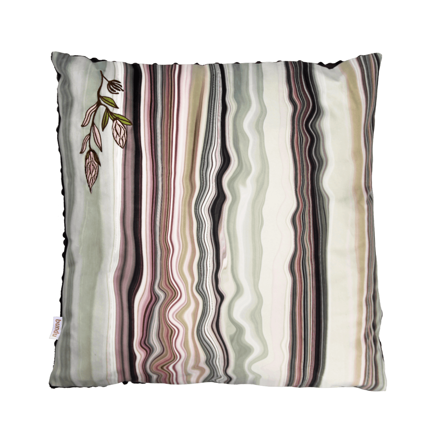 Protea stripe Kussen, met binnenkussen, 45cm x 45cm